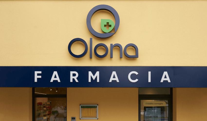 farmacia olona - identita visiva